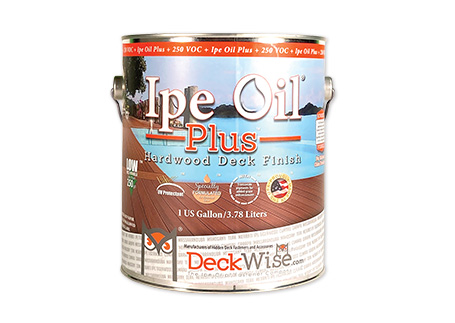 Ipe Oil Plus Hardwood Deck Finish